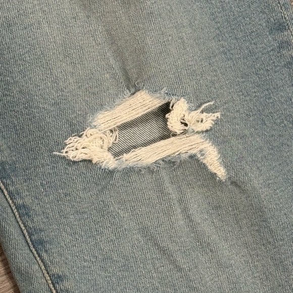 Madewell The Perfect Vintage Straight Jean Ripped Edition size 26 - Picture 2 of 8
